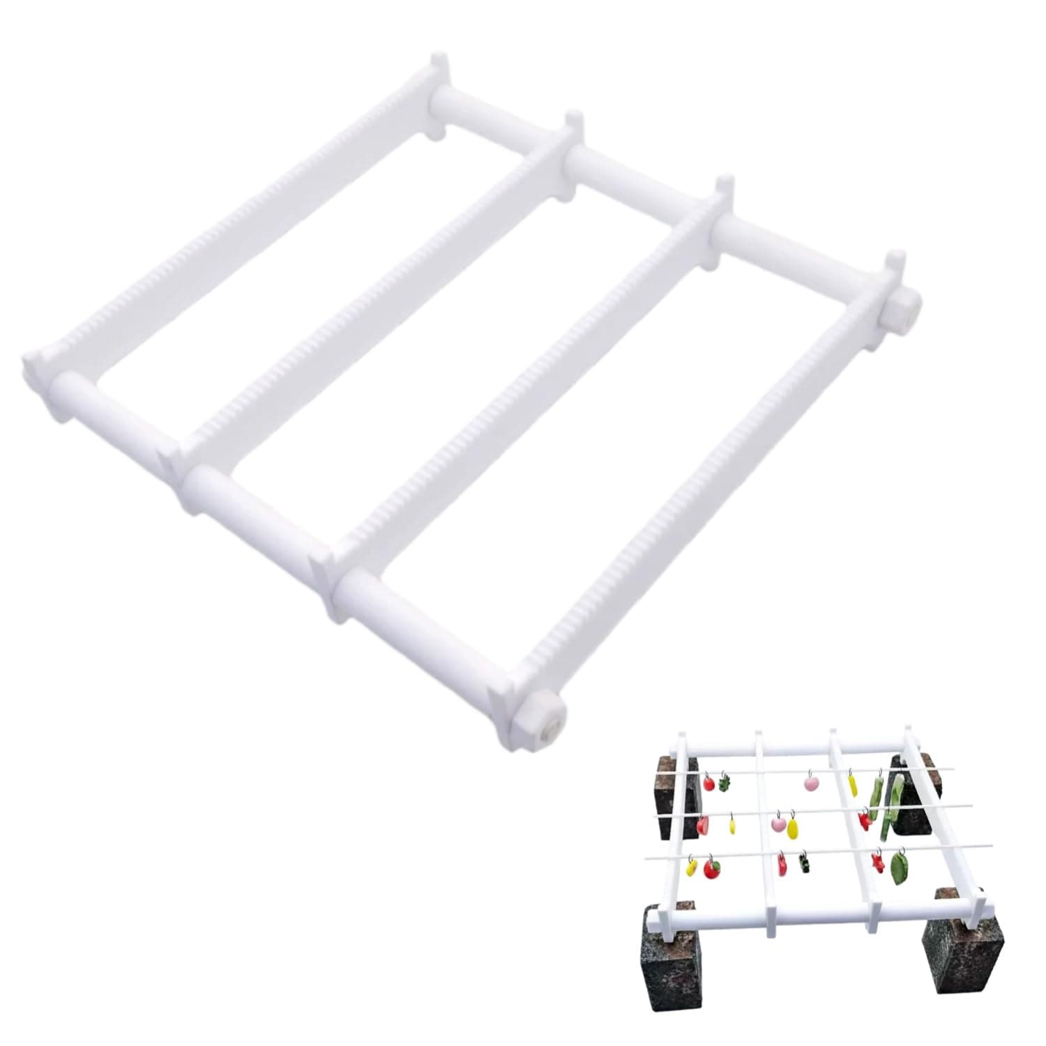 Reusable Hanging Kiln Tools - High Temperature Firing Holders & Supports for Pottery, Ceramics, Beads, Jewelry and Pendants