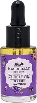 Maccibelle Cuticle Oil 0.5 oz - Heals Dry Cracked Cuticles (Lavender, 0.5 Fl Oz)