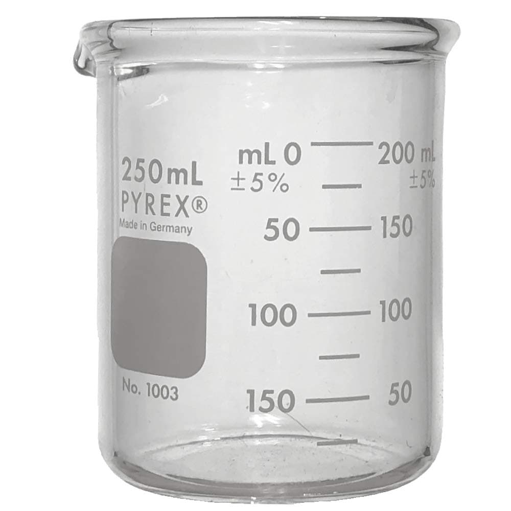 1003-250CN Heavy Duty Griffin 1003 250mL Beaker Double Scale Grad, Glass