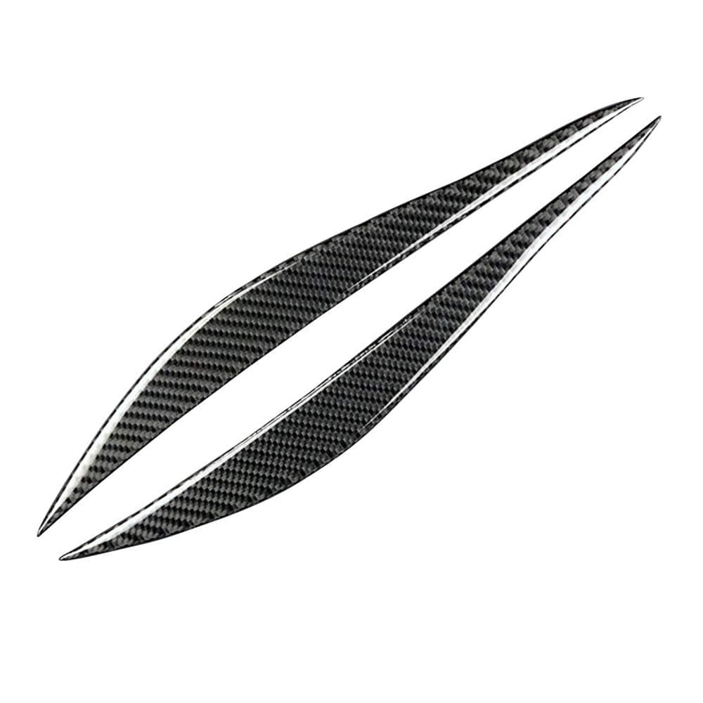 Ancher Real Carbon Fiber Front Headlight Eyebrows Eyelid Cover Sticker for BMW 3 Series F30 320i 325i 316i 2013 2014 2015