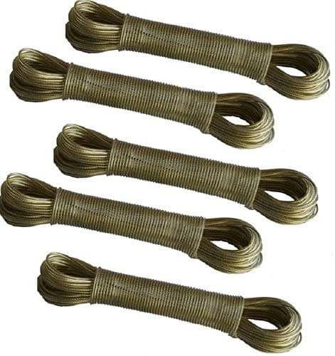 Bajrang® Clothes Steel Rope 20m(05 pcs.)