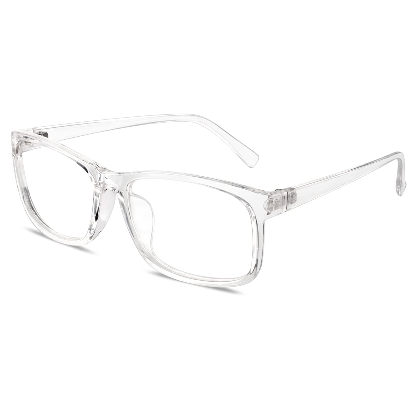 GQUEEN Fake Clear Glasses Non Prescription Glasses Eyeglasses Rectangular Frame, 201512