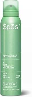 Spes Dry Shampoo for Women, Volumizing Dry Shampoo Leaves No White Residue, Absorbs oils, 72 Hours Long-lasting Oil Control, Refreshing and Non-Greasy Spray for All Hair Types,(6.08FL，Apple Burst)