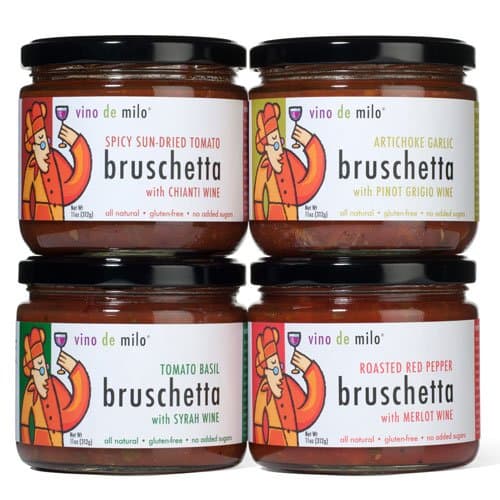 Bruschetta by Vino de Milo - Tomato Basil (11 ounce)