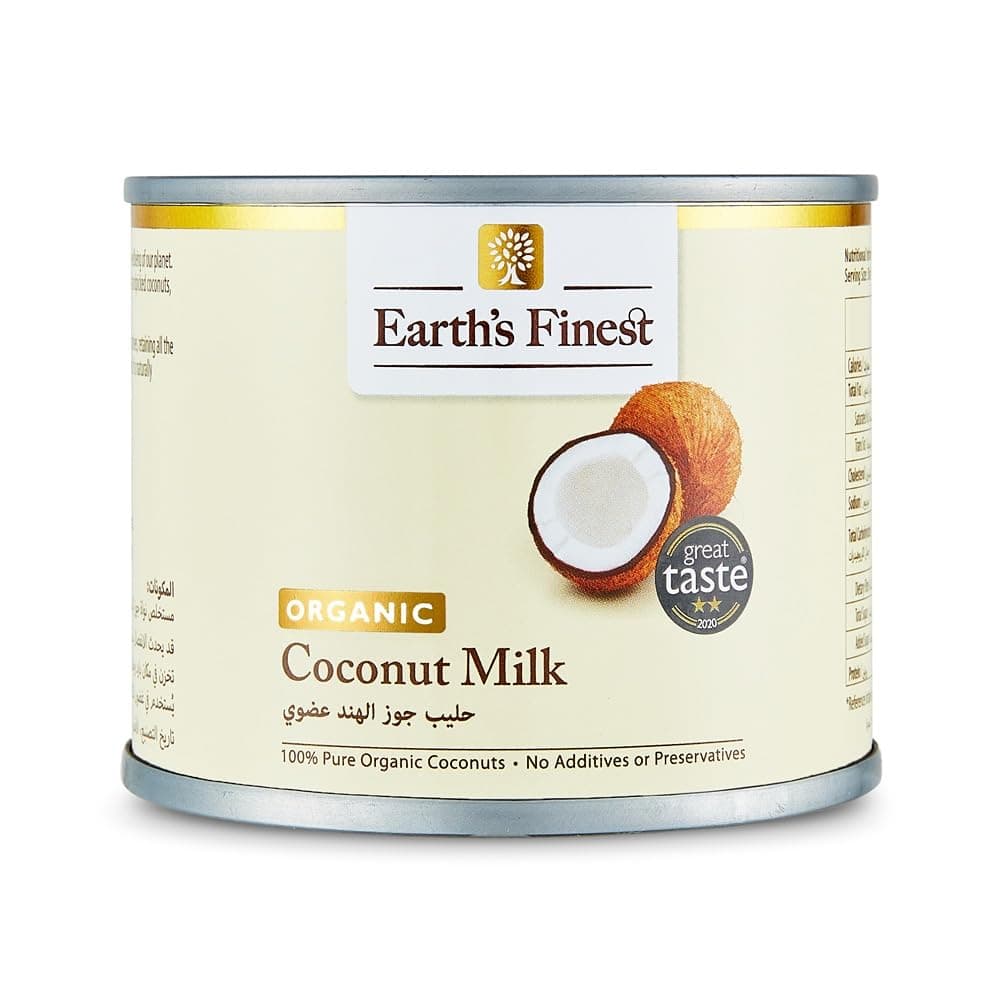 Earth's Finest Organic Coconut Milk 200Ml