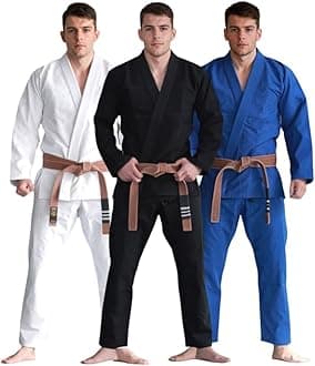 FLUORY BJJ Gi for men Brazilian Jiu Jitsu Suit Kimonos BJJ Uniform