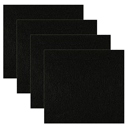 Resinta 4 Pack Activated Carbon Filters Cat Litter Boxes Charcoal Filter Cat Litter Pans Filters for Cat Litter Boxes and Pans