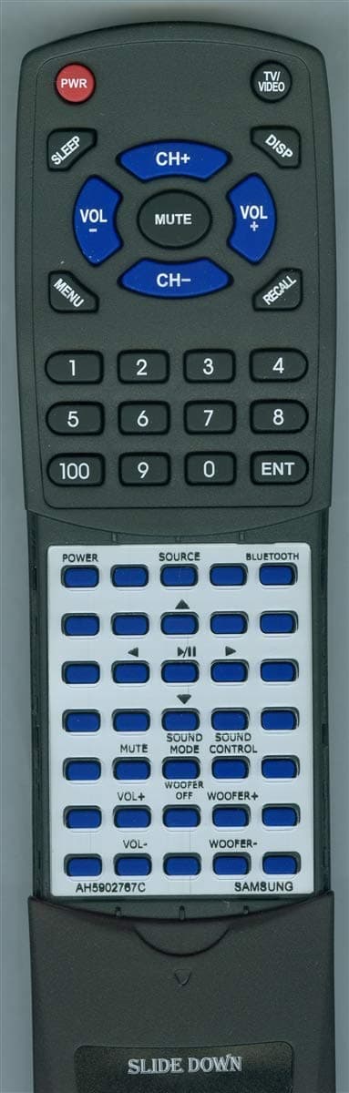 Replacement Remote for Samsung AH59-02767C, HW-N850