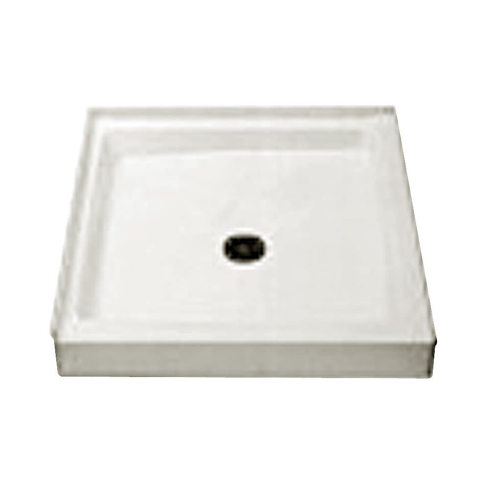 34WL100 34WL-WH Cascade Shower Floor, White