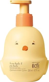 O Boticário Boti Baby Bath and After Bath Moisturizing Lotion, 5.2 oz (150g)