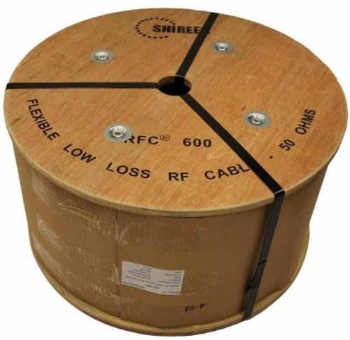 RFC600 500ft spool 600 grade ultra low loss Coax cable 600