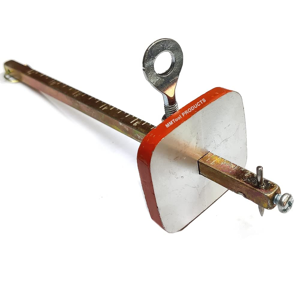 MMTool PRODUCTS 6 Inch Marking Tool Silver Casting Marking Gauge for Carpenters and Engineers, (6-inch)