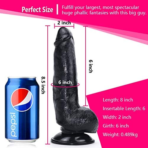 Lifelike Massage Realistic Super Huge Long Tool with Suction Cup Ultra Soft for Women and Men OPERNLOVE