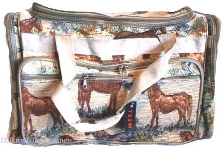 Western Horse Duffle Bag 22-inch