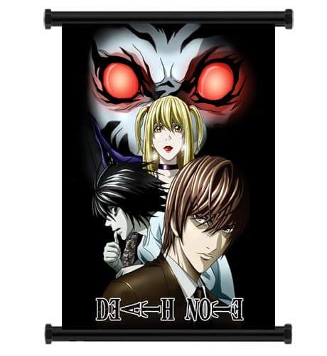 Death Note Anime Fabric Wall Scroll Poster (16x21) Inches [ACT]-Death Note-1