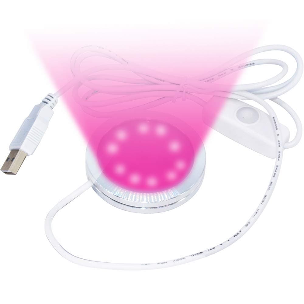 LED Grow Lights for Indoor Plants,YLANK USB Powered 5V DC Small Plant Lights (3W)