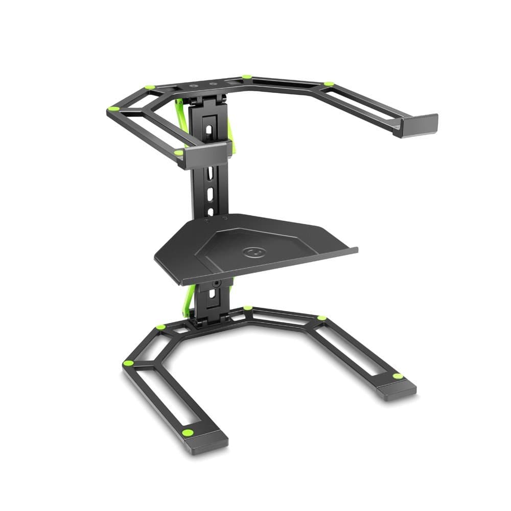 Gravity GLTS01B Adjustable Laptop & Controller Stand, Black