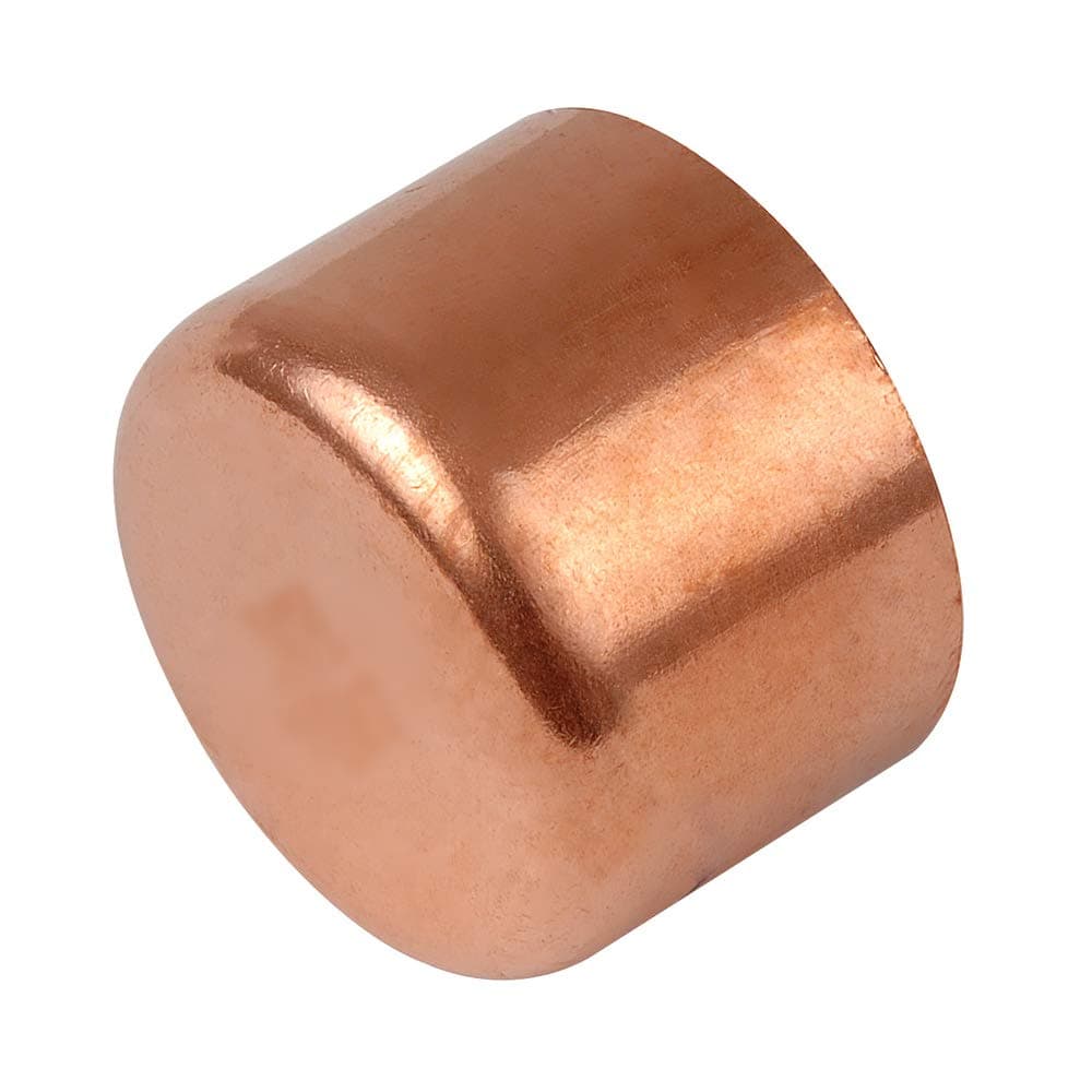 22mm End Cap End Feed WRAS Approved Copper Fittings