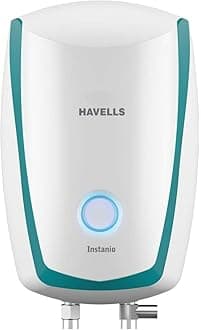 Havells Instanio 3-Litre Instant Wall Mounted Water Heater (White/Blue)