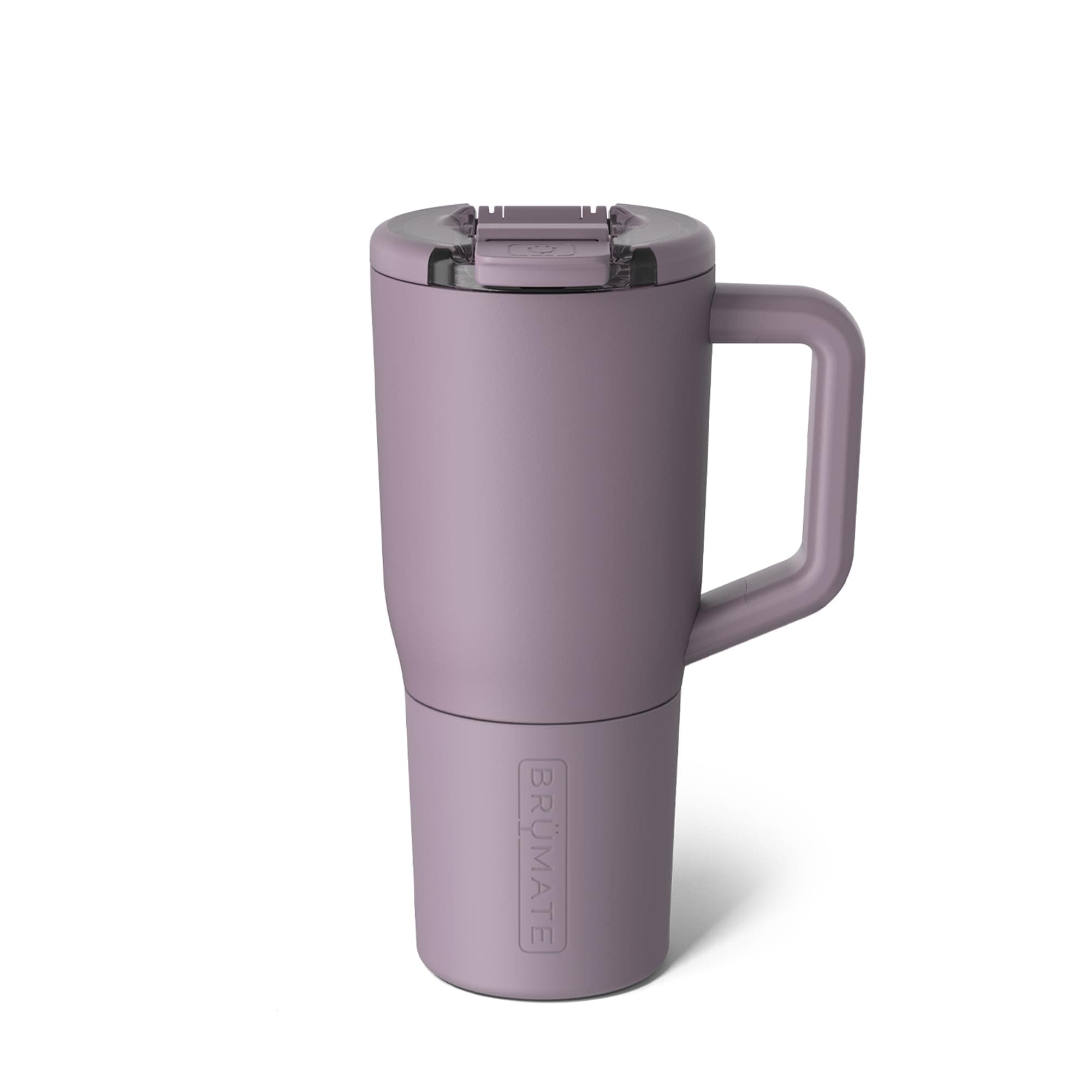 BrüMate Müv - 25oz 100% Leak Proof Insulated Coffee Mug with Handle & Lid - Stainless Steel Coffee Travel Mug - Double Walled Coffee Cup (Lilac Dusk)
