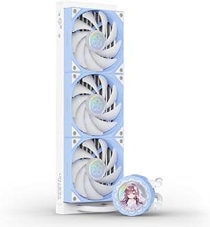 Yeston 360 Sa Desktop CPU Cooler Supports Intel/AMD Platform PWM Temperature Control Fan Desktop Water Cooler