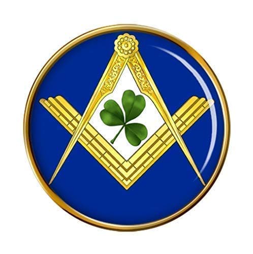 Irish Masons Masonic Lapel Pin Badge