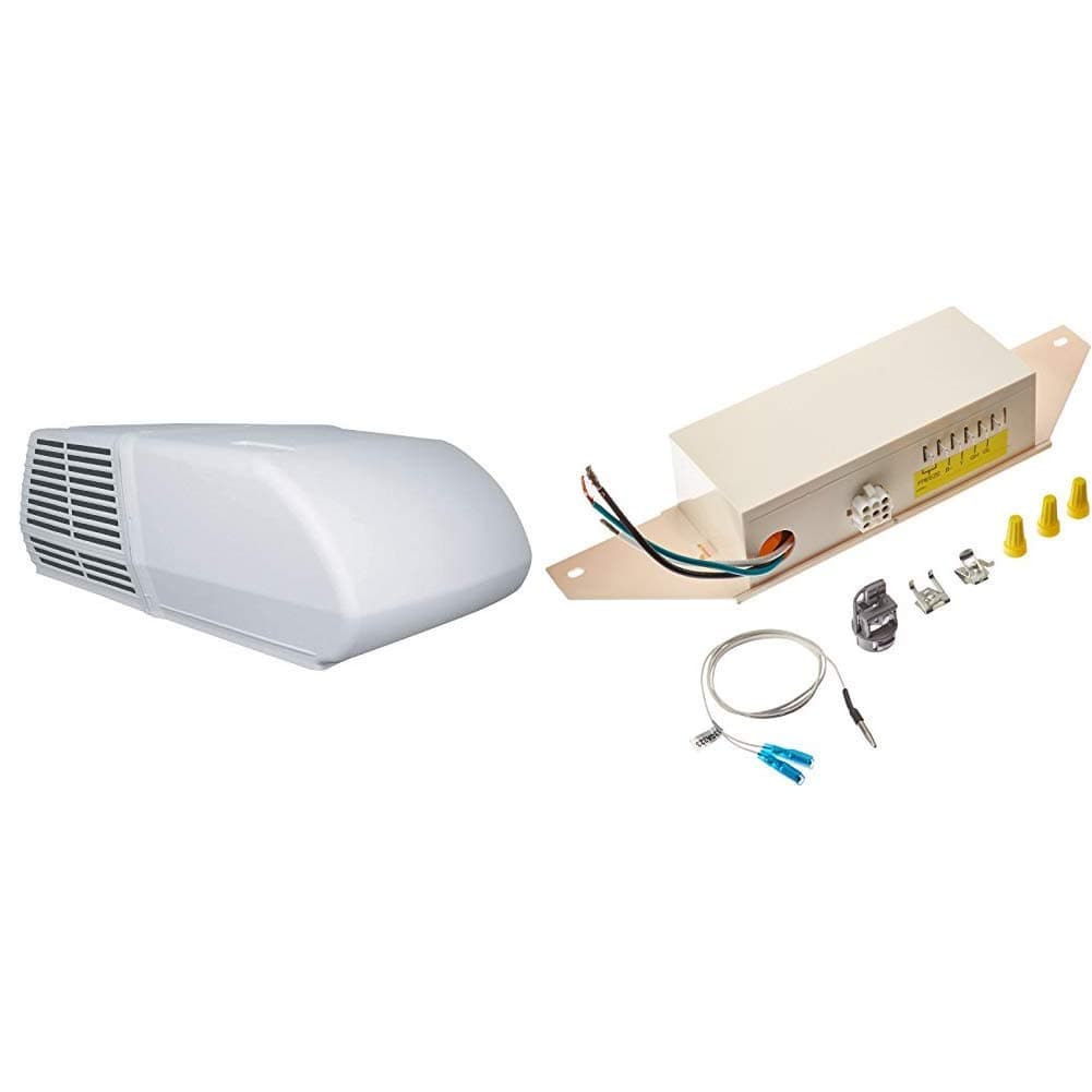 AIRXCEL 08-0080 Mach 15 15.0 Arctic Wht Upper + 8330752 Control Package Cool Only