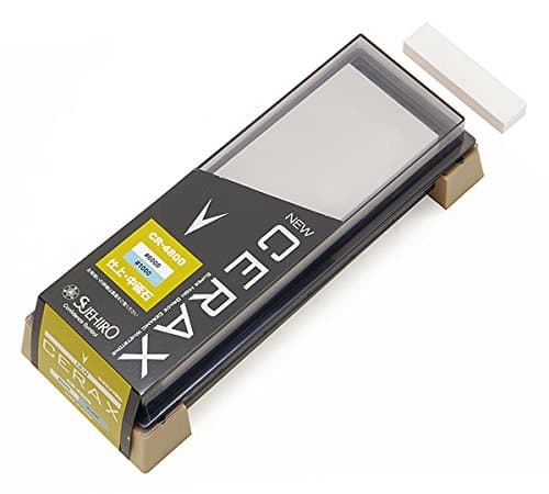 NEW CERAX CR-4800 Combination Sharpening Stone: # 6000 / # 1000 (WA), Soaking Stone/