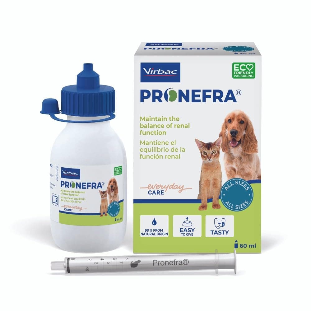 Virbac Pronefra Diet Supplementary Feed for Small Animals 60 ml