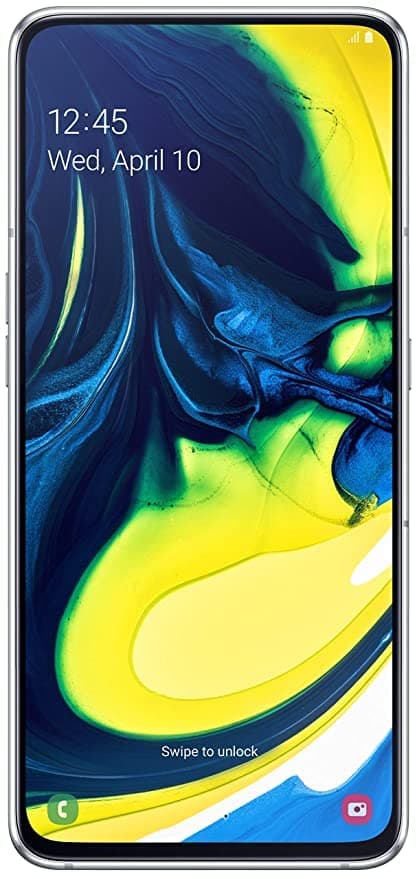 (Refurbished) Samsung Galaxy A80 (Phantom Black, 8GB RAM, 128GB Storage) Without Offer