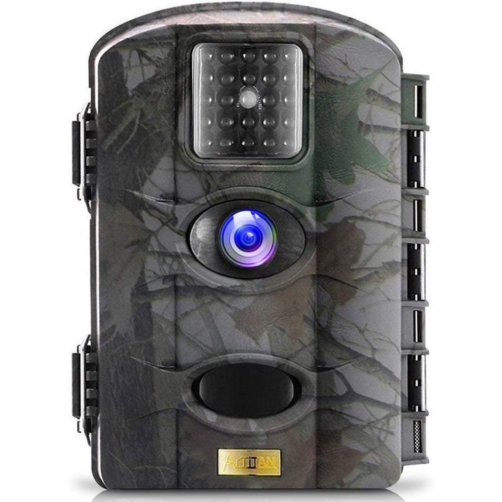 ARTITAN Wildlife Trail Camera 12MP Game Camera Motion Activted Infrared Hunting Cam with Night Vision 65ft/20m IP65 Waterproof for Outdoor Home Security Surveillance Camping