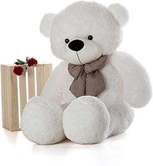 HUG 'n' FEEL SOFT TOYS Soft Toys Long Soft Lovable Huggable Cute Giant Life Size Toy Child Safe Best for Birthday Gift Valentine Gift for Girlfriend 65 FEET White Plush & Stuffed Toys