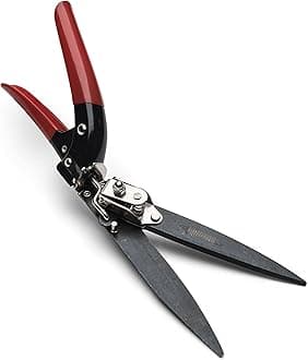 Grass Shears - Garden Clippers with Rotating Handle - Grass Cutter Edging Shears - Hedge Trimmer Garden Shears - Hedge Clippers or Yard Scissors for Outdoor Edges and Hedges by Kings County Tools