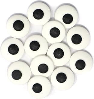 Mystic Sprinkles Halloween Candy Shape Sprinkles (Large Eyeballs, 1 Pound Bag)