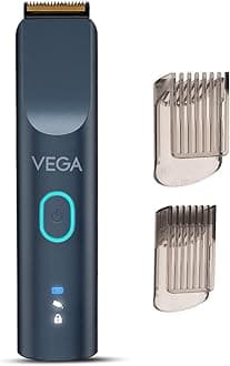 Vega SmartOne S2 Trimmer for Men with 160 mins Runtime, Battery Powered, IPX7 Waterproof & 40 Length Settings, 3 Unique Speed Modes, Rubber Grip, Travel Lock, Travel Friendly, (VHTH-31)