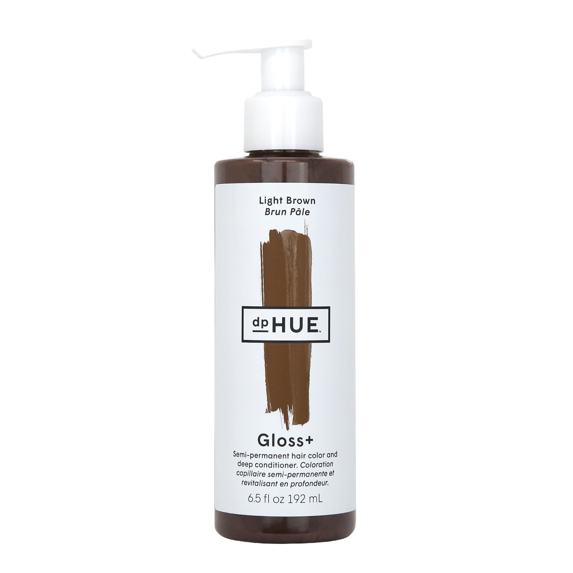 dpHUE Gloss+ Semi-Permanent Hair Color and Deep Conditioner - # Light Brown 192ml/6.5oz