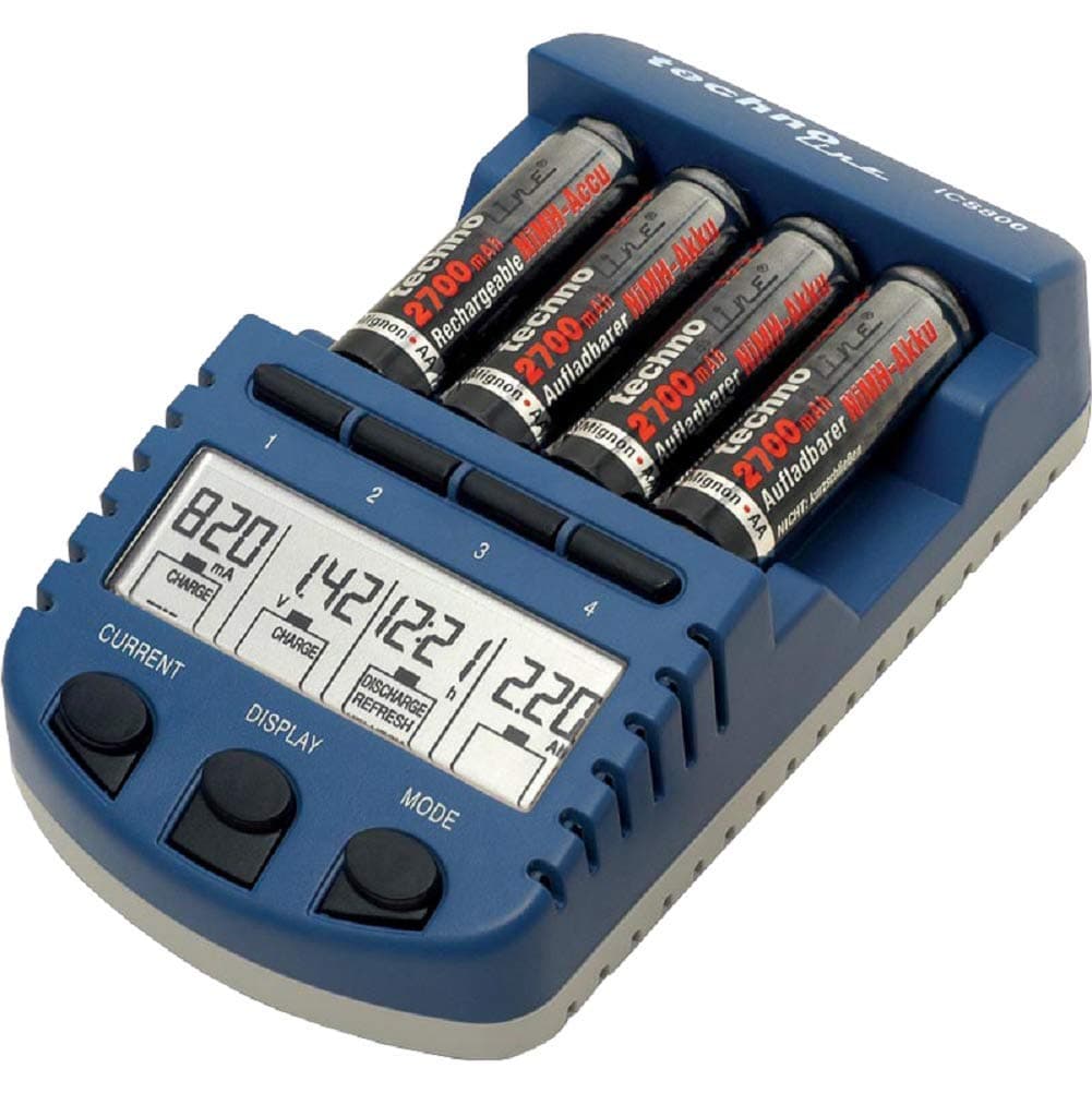 TechnolineBC 1000N 12in1 Battery Charger (No Batteries)