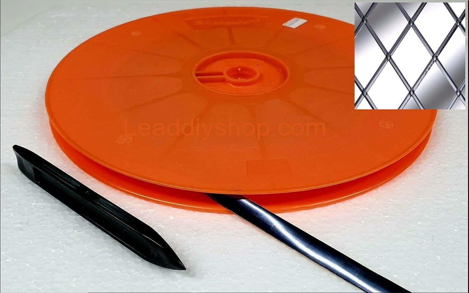 Self Adhesive Window Lead 4.5mm x 50m Roll - Choose Colour (Antique)