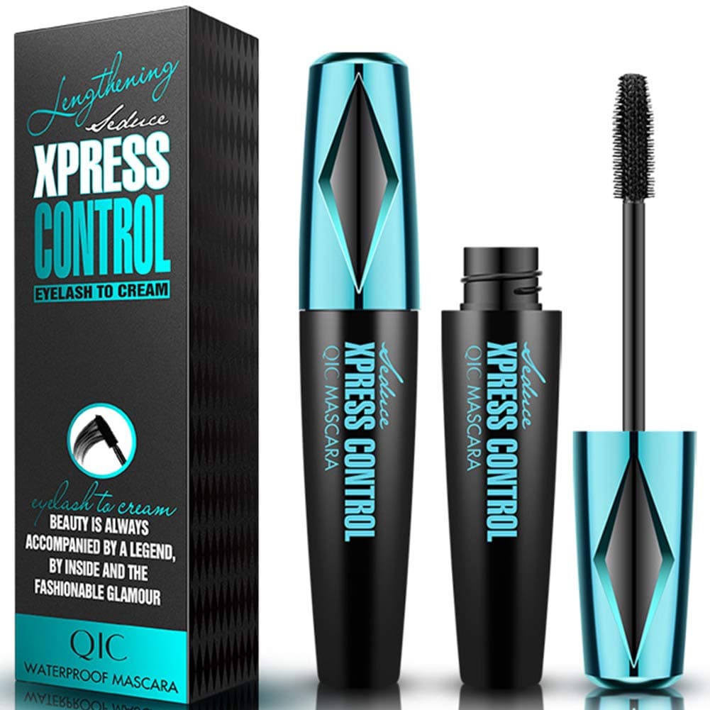 START MAKERS Waterproof Thick Curling Long Blue Bottle Brush 4D Mascara (10 g)