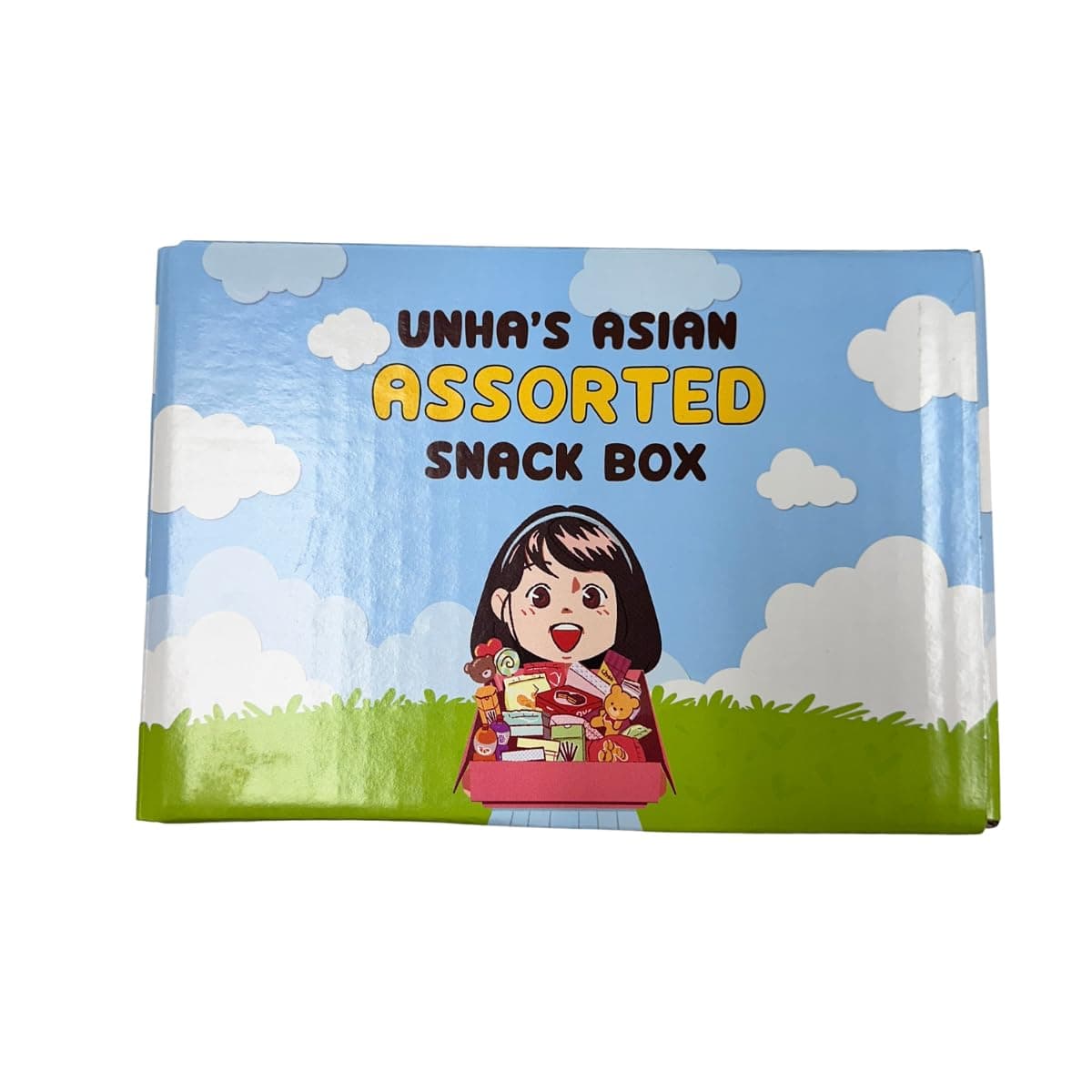 Korean Snack Box Variety Pack - 50 Count Individual Wrapped Gift Care Package Bundle Sampler Assortment Mix Candy Chips Cookies Treats for Kids Children College Students Adult