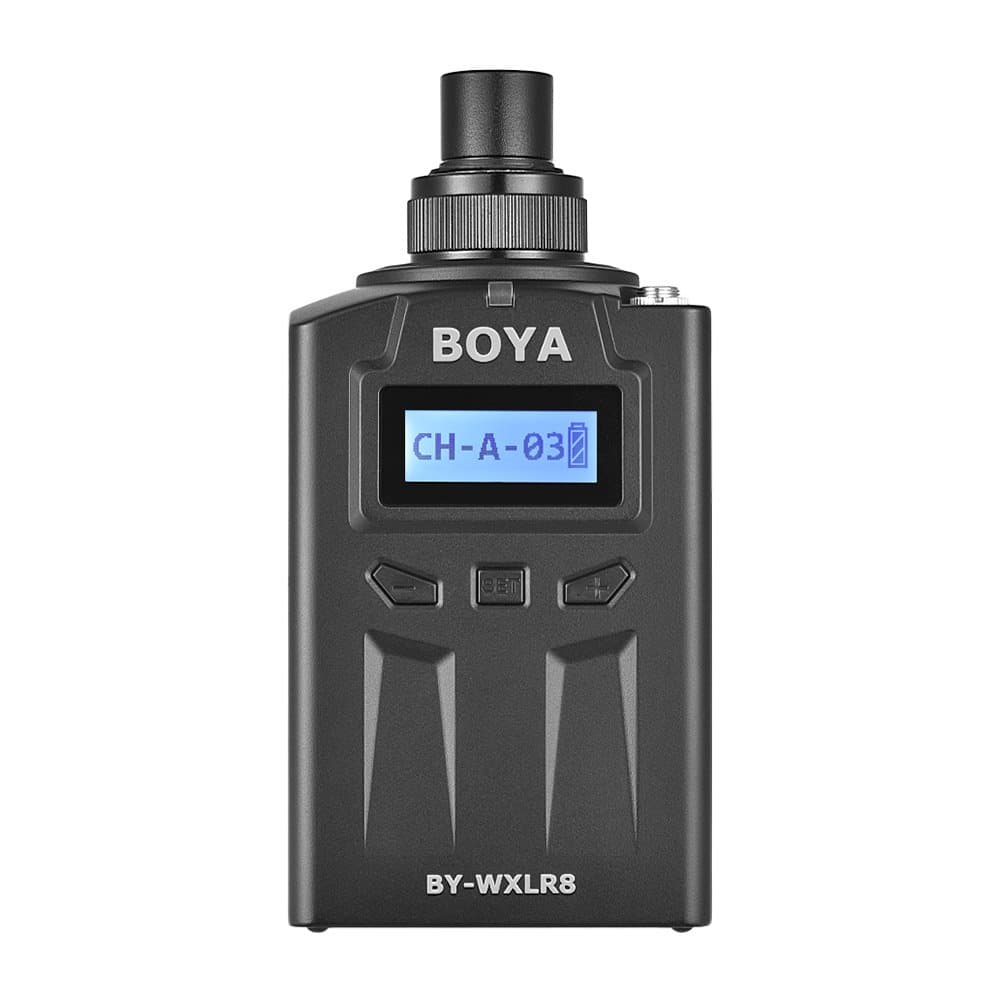 BOYA by-WXLR8 UHF Wireless XLR Transmitter for by-WM6 and by-WM8 Microphone System