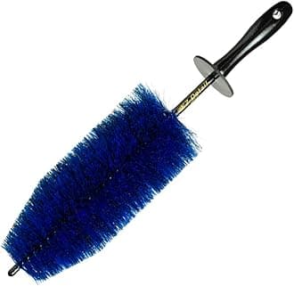 EZ Detail Super Soft Grill & Spoke Alloy Wheel Cleaning Brush - Blue & Black - Large