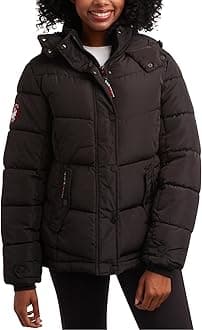 CANADA WEATHER GEARWomen's Winter Coat - Quilted Heavyweight Puffer Parka Coat – Plus Sized Jacket for Women (S-3X)