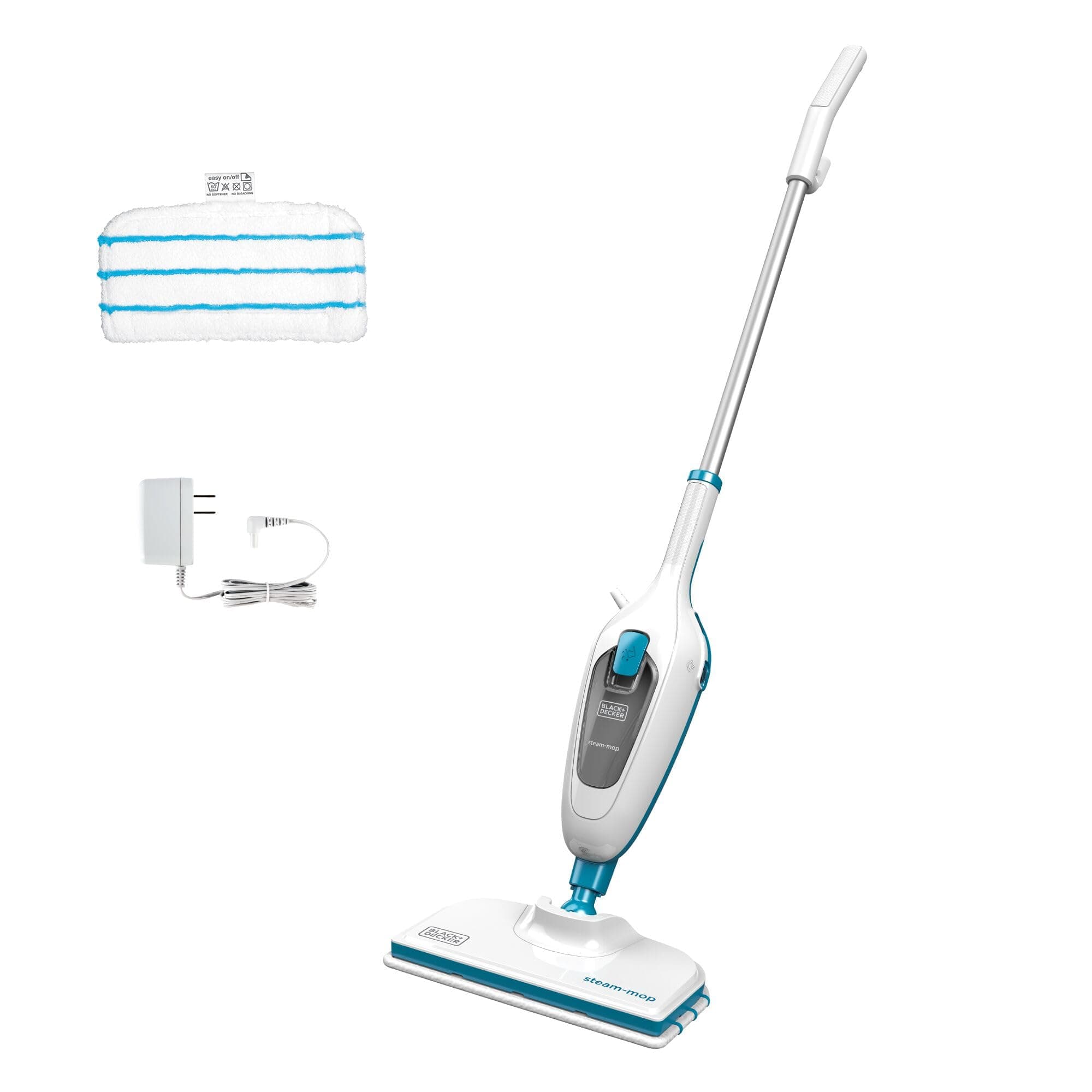 Steam Mop for Hard Floor, White (HSM13E1)