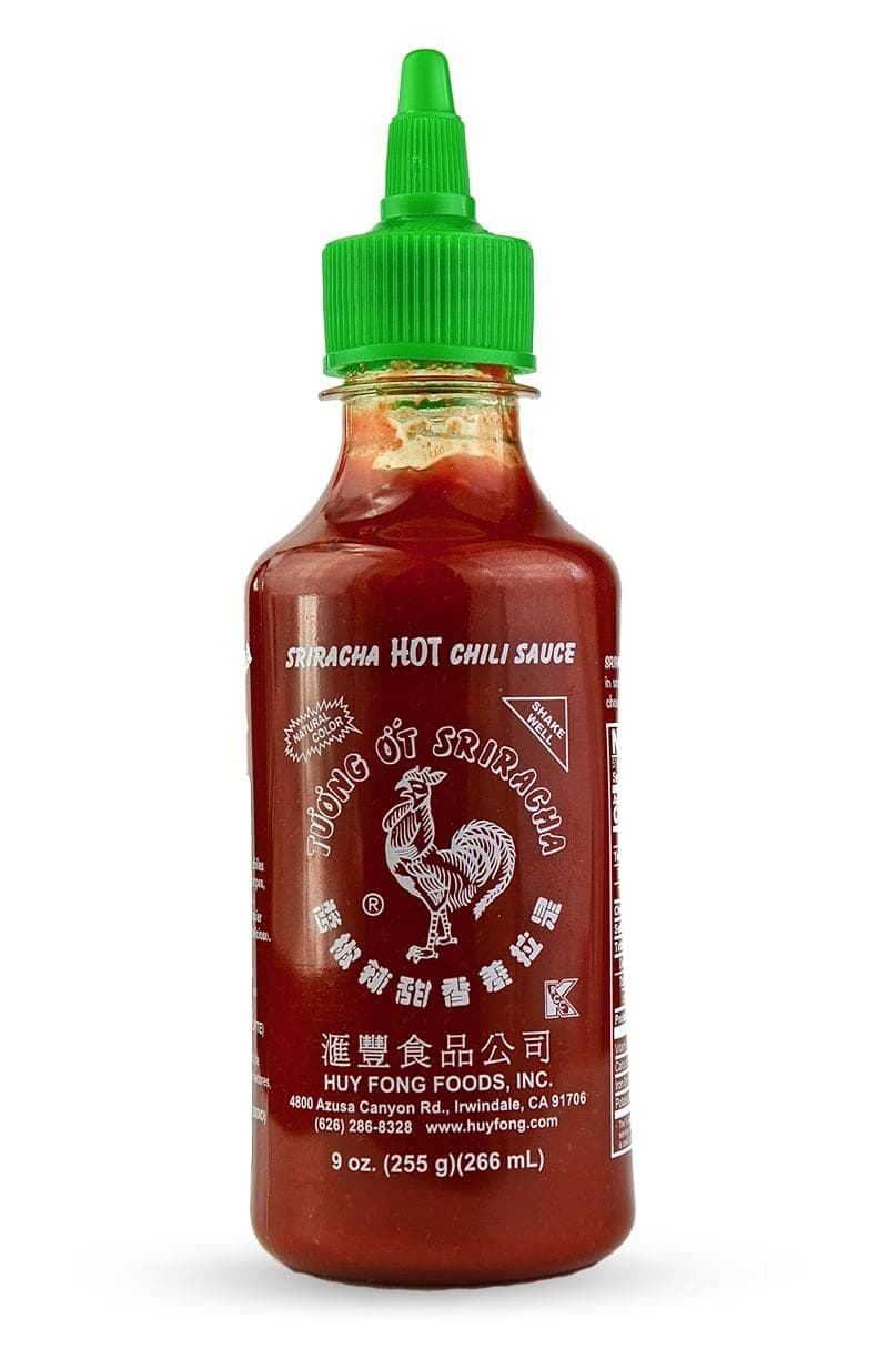 Sriracha Hot Chili Sauce, 9 Ounce Bottle
