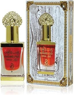 KHASHAB & OUD WHITE from ARABIYAT, Non Alcoholic Concentrated Perfume Oil or Attar for Unisex, 12 ml