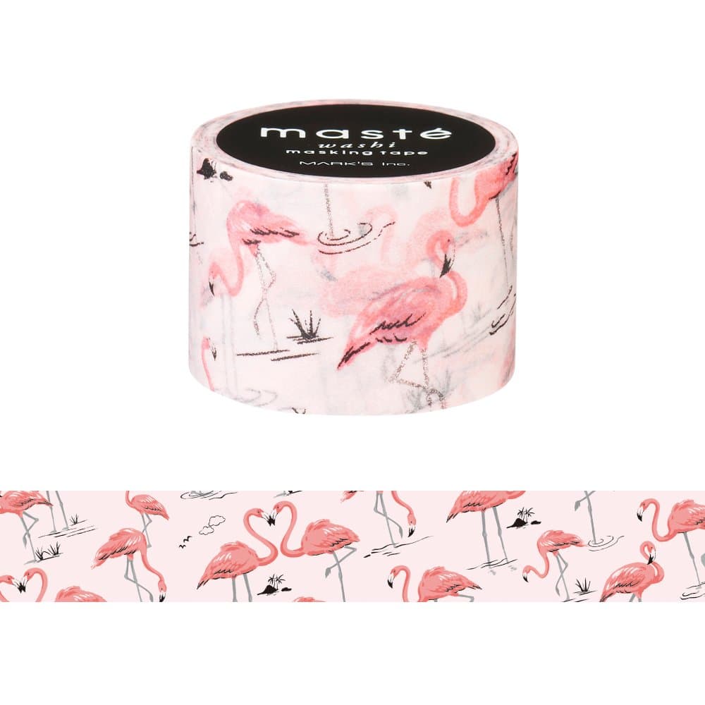 Maste Flamingo Washi Masking Tape