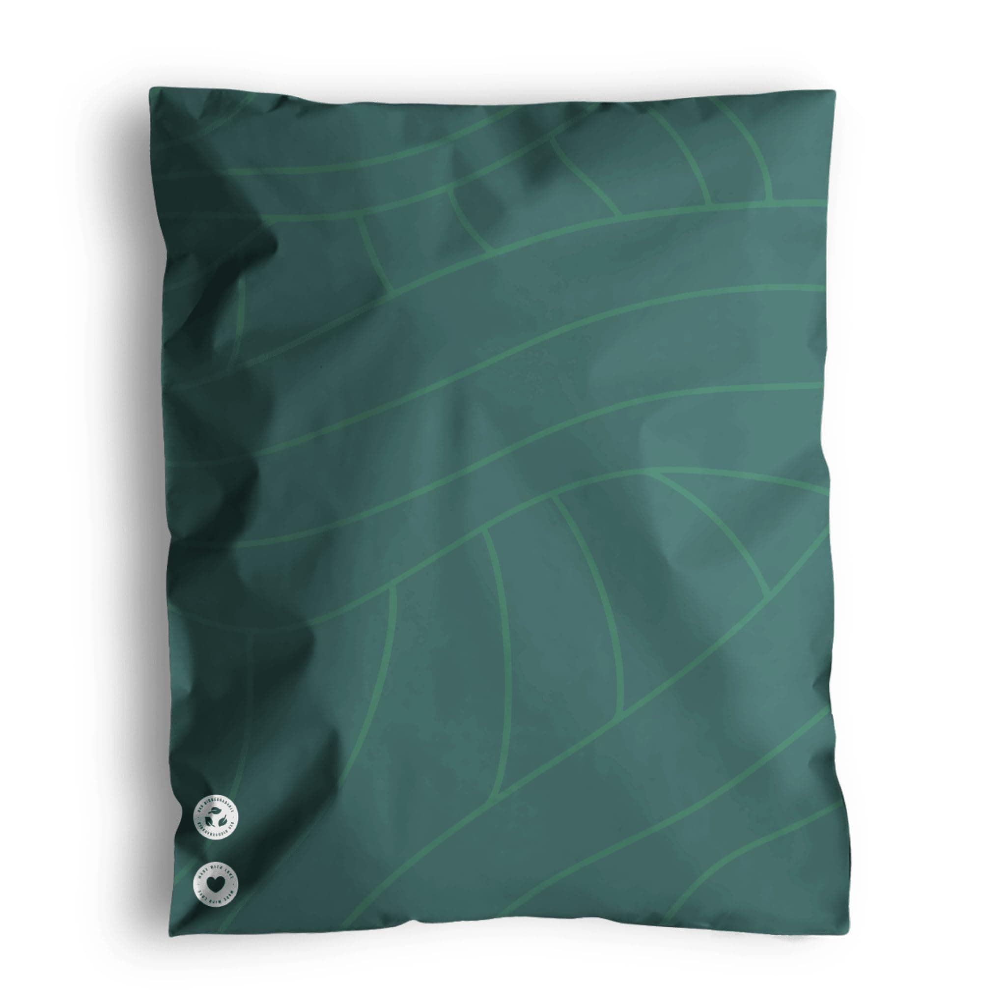 Poly Mailers 10x13-25 Pack Biodegradable Shipping Bags for Clothes - Impack Self-Seal Waterproof Thick Mailing Envelope for Accessories & Clothing - Olive Leaf