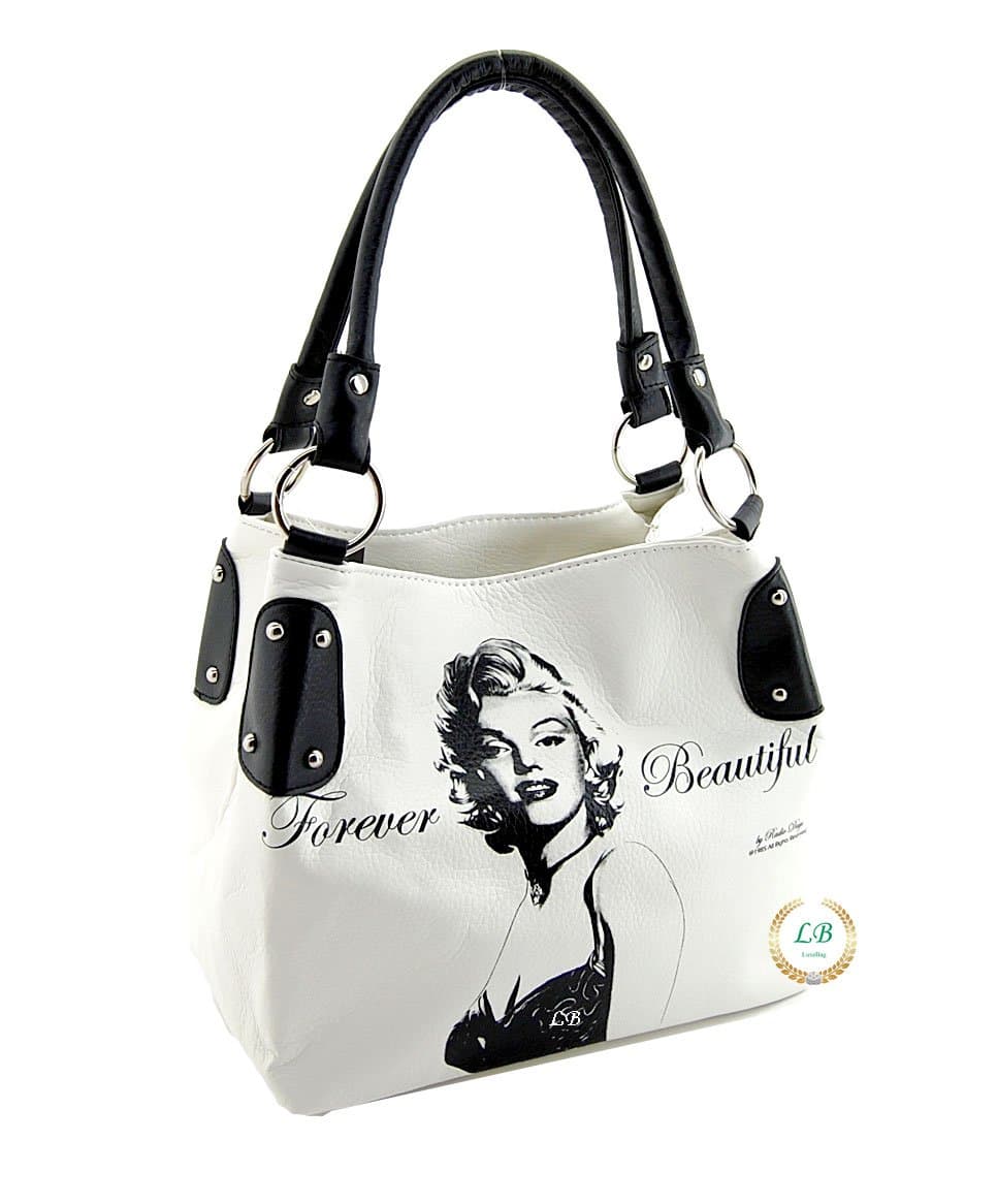 Mr813. Licensed Marilyn Forever Beautiful Handbag