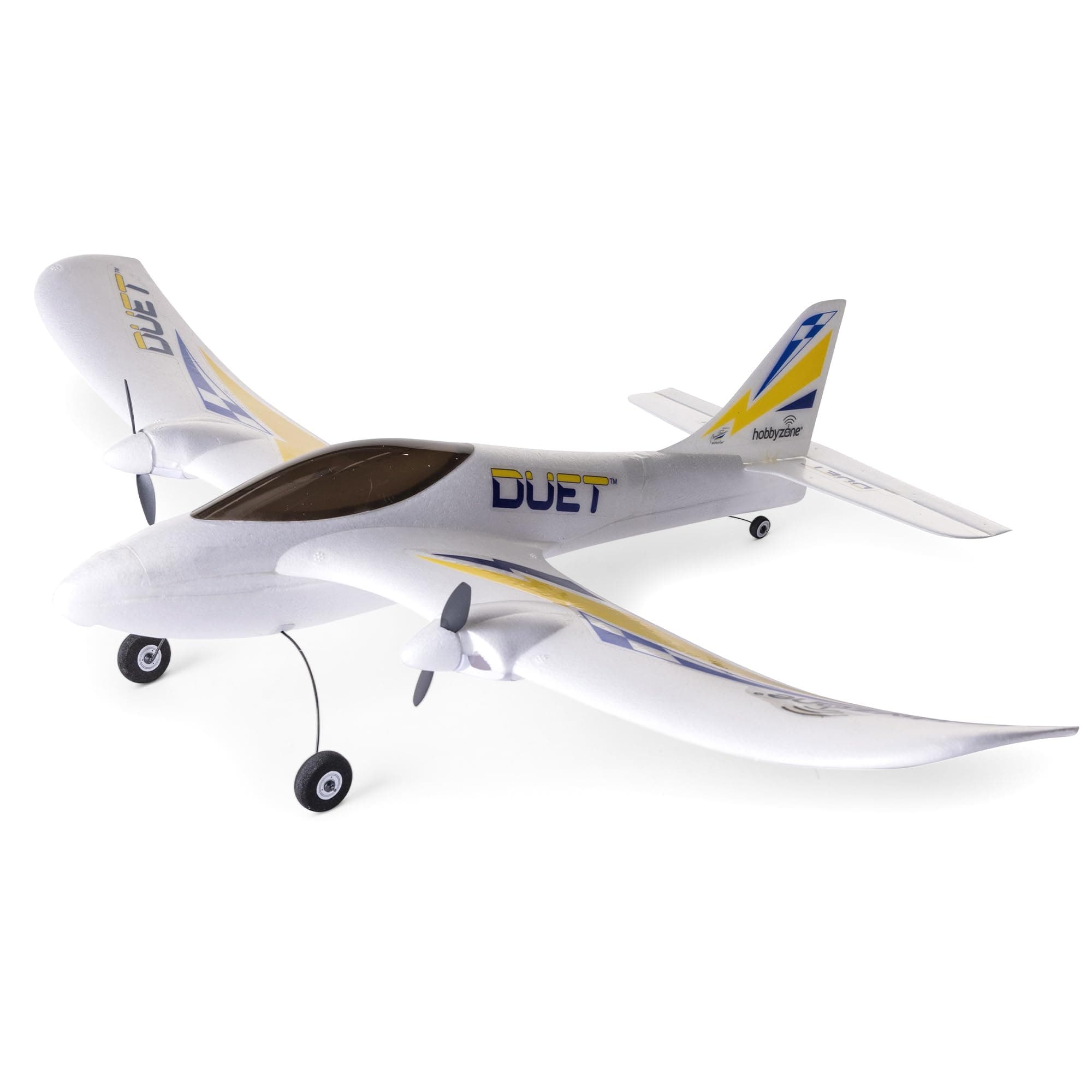 RC Airplane Duet S 2 RTF Everything Needed to Fly is Included with Safe HBZ05300